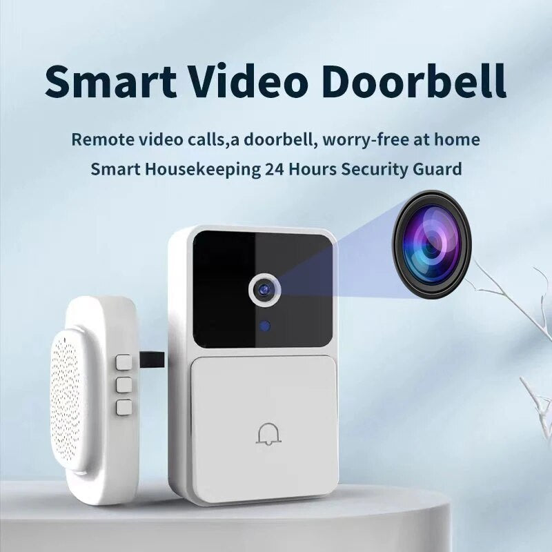 Smart Wi-Fi Video Doorbell with Wireless Intercom