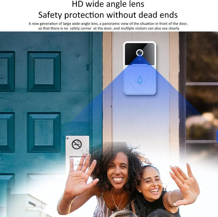 Smart Wi-Fi Video Doorbell with Wireless Intercom