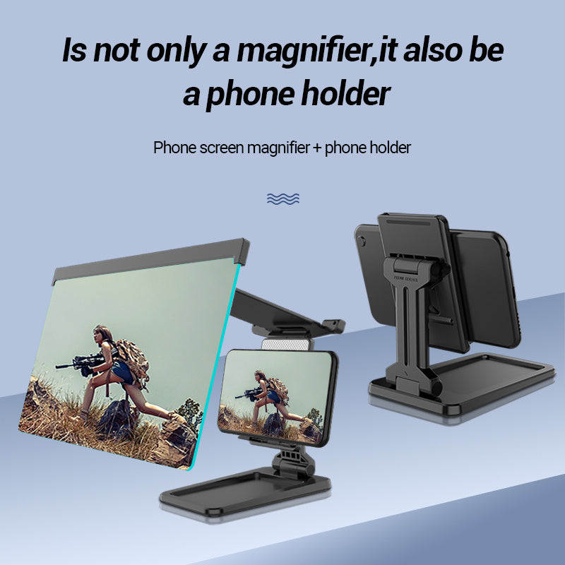 3D Screen Mobile Phone Magnifier Holder