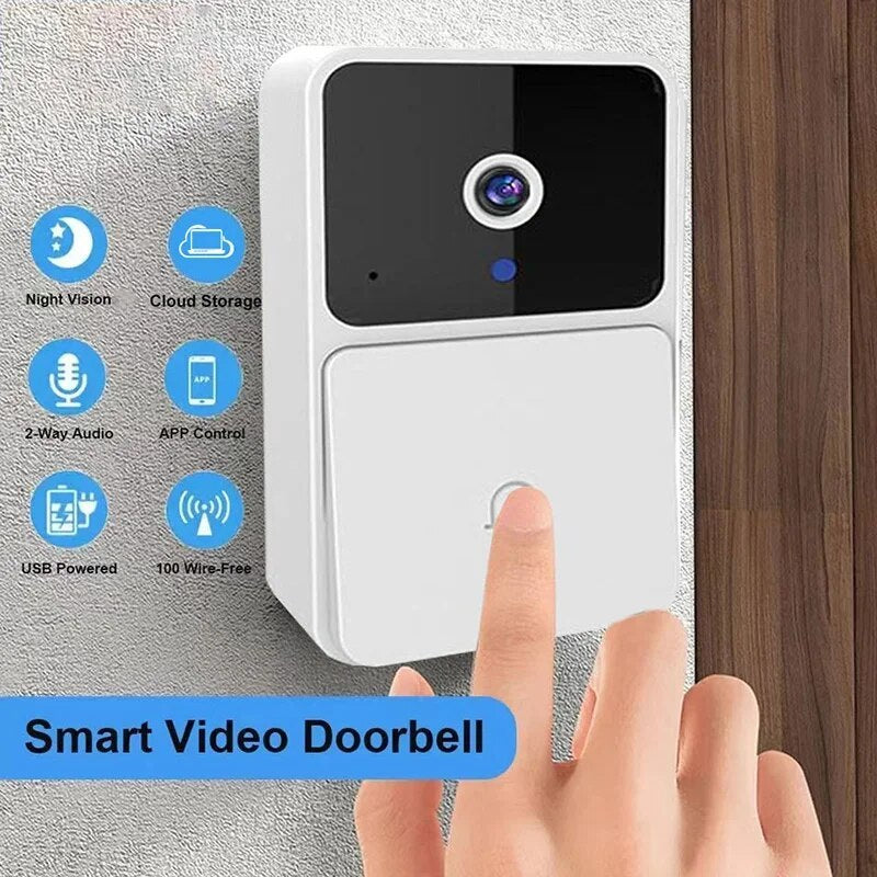 Smart Wi-Fi Video Doorbell with Wireless Intercom