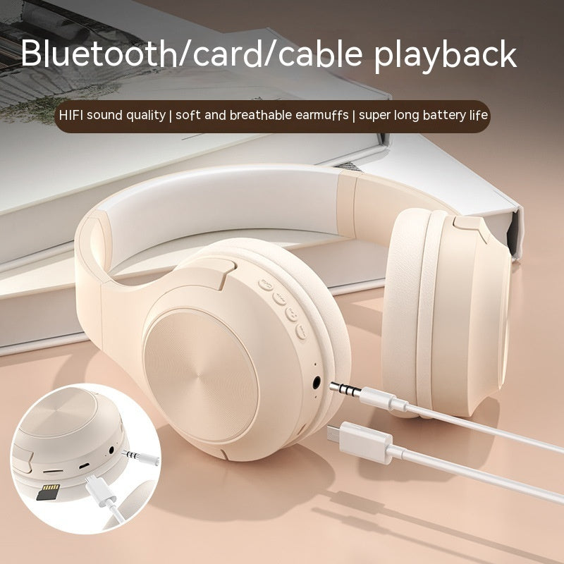 Foldable Bluetooth Headset with Super Bass Stereo